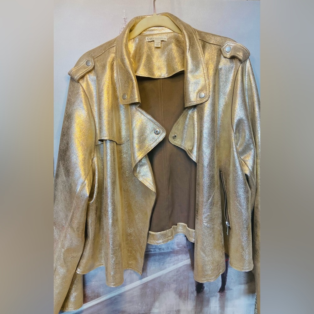 Gold jacket